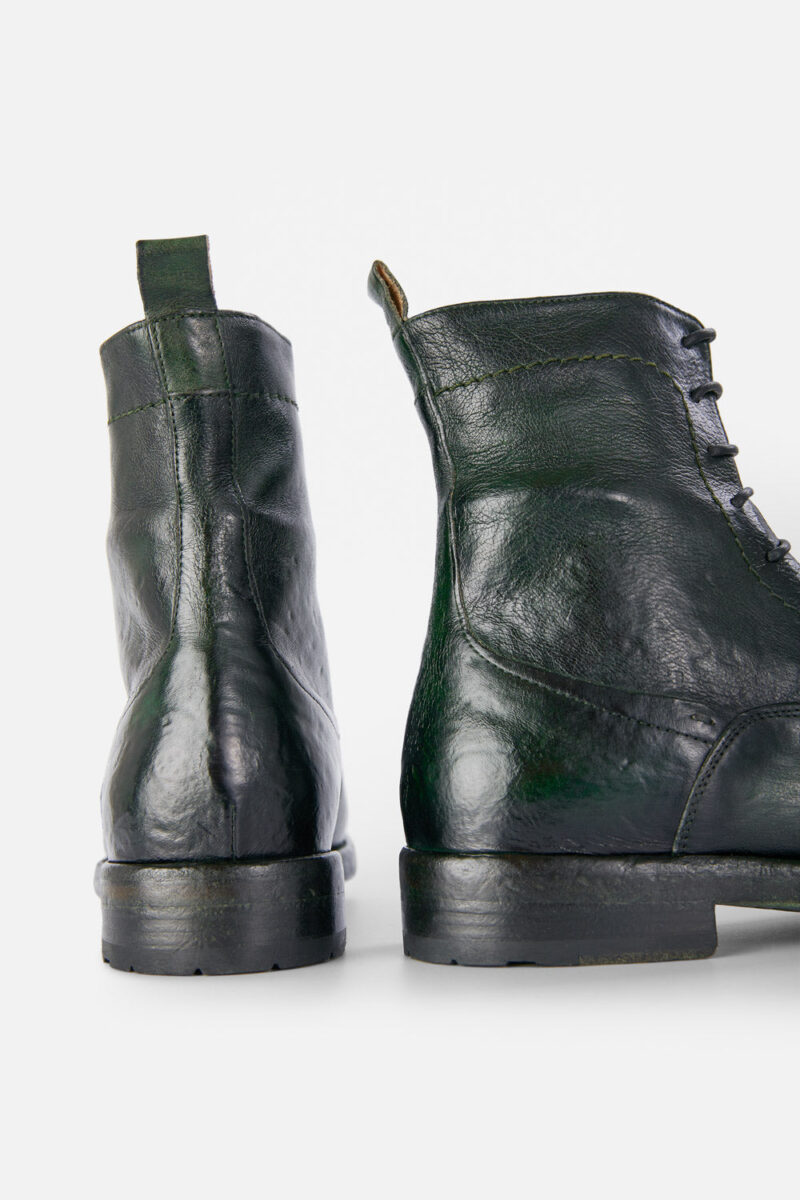 SLOANE dark-green commando boots. - Image 14