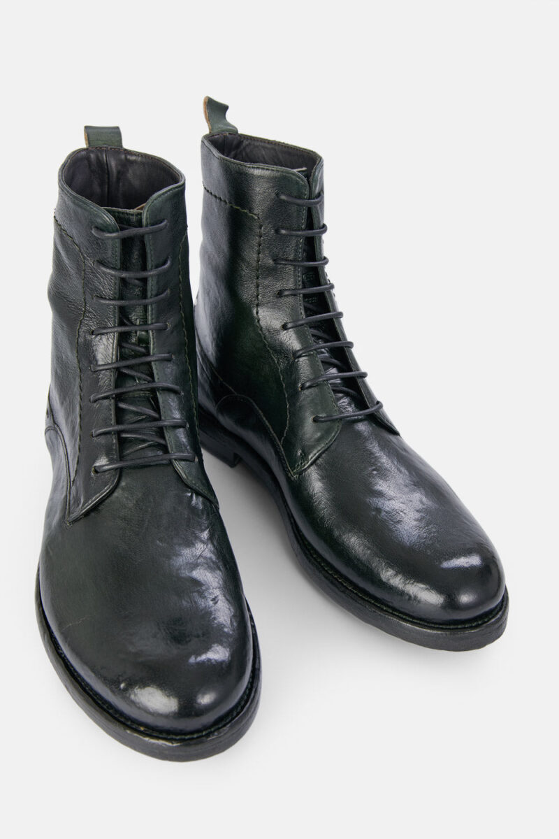 SLOANE dark-green commando boots. - Image 15