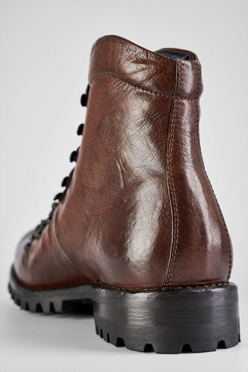 CAMDEN toasted-brown combat boots. - Image 11