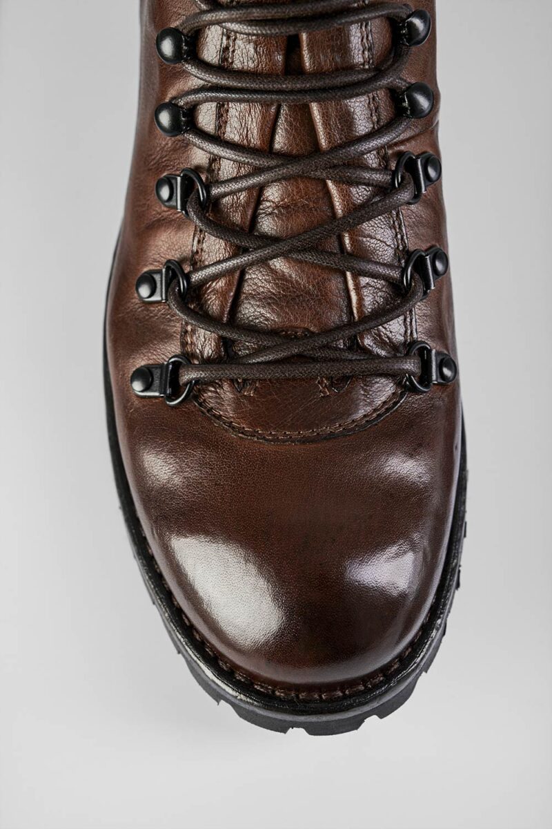 CAMDEN toasted-brown combat boots. - Image 10