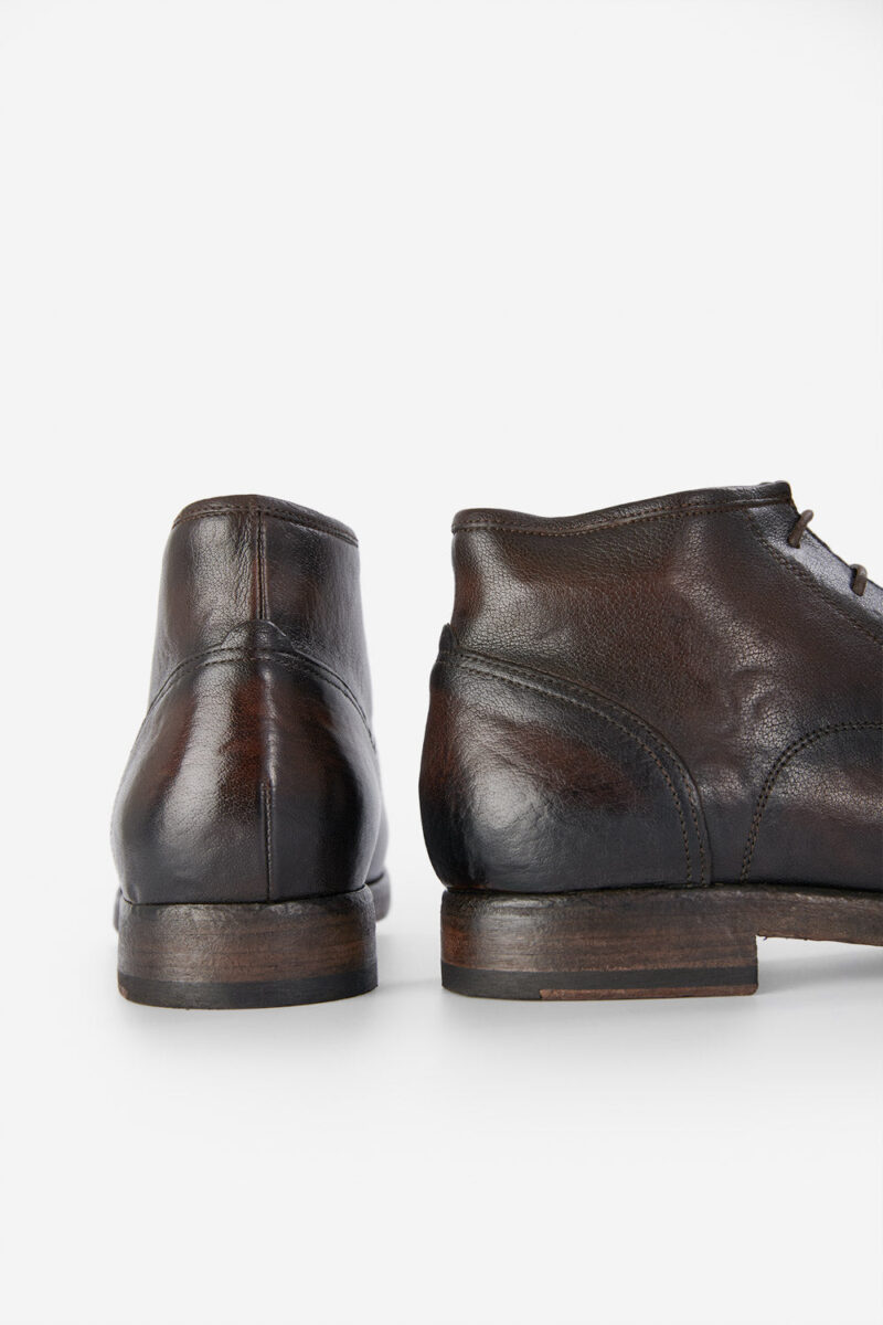 ASTON cigar-brown chukka boots. - Image 13