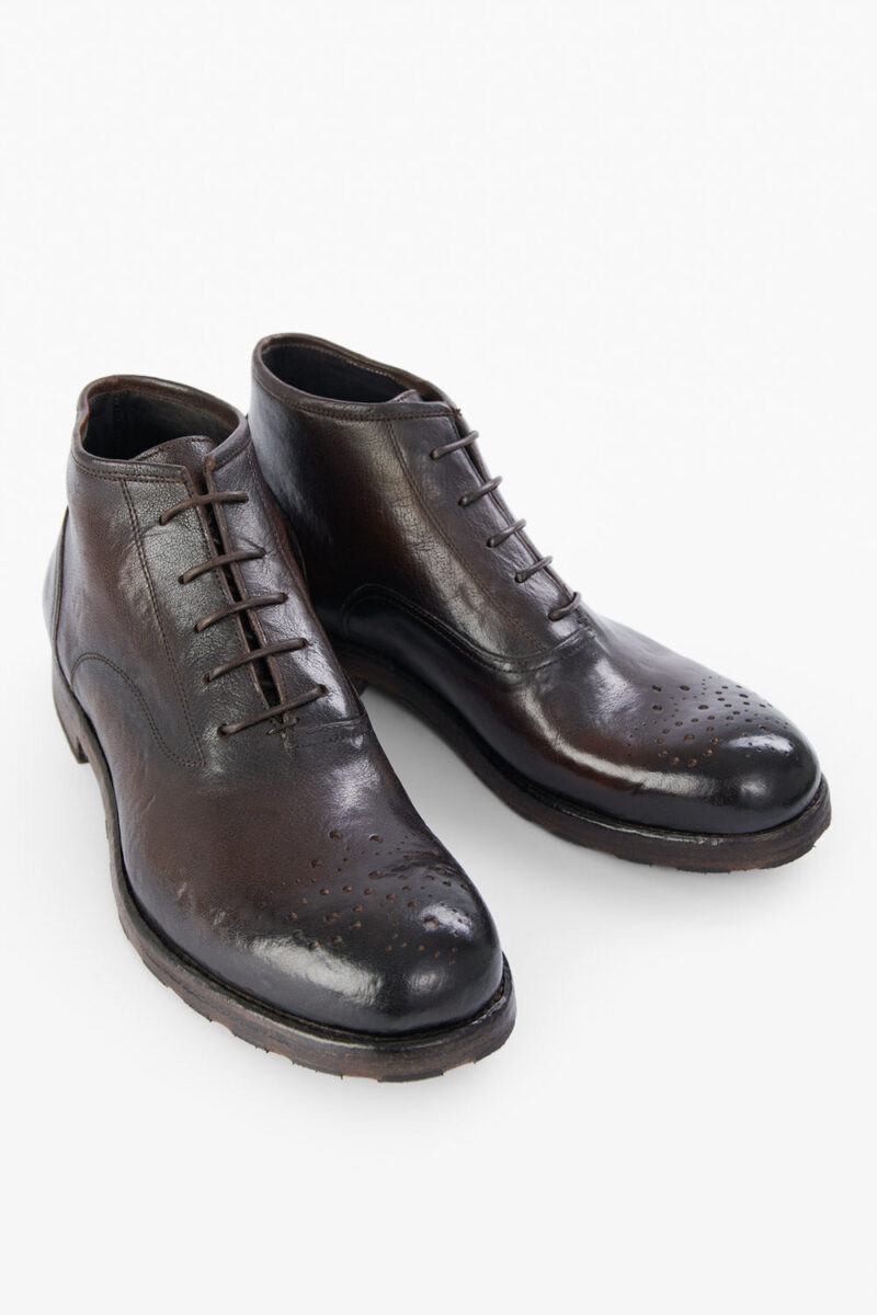 ASTON cigar-brown chukka boots. - Image 12