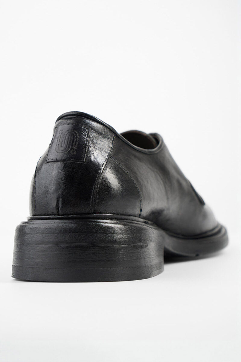 BOLTON limo-black derby shoes. - Image 10