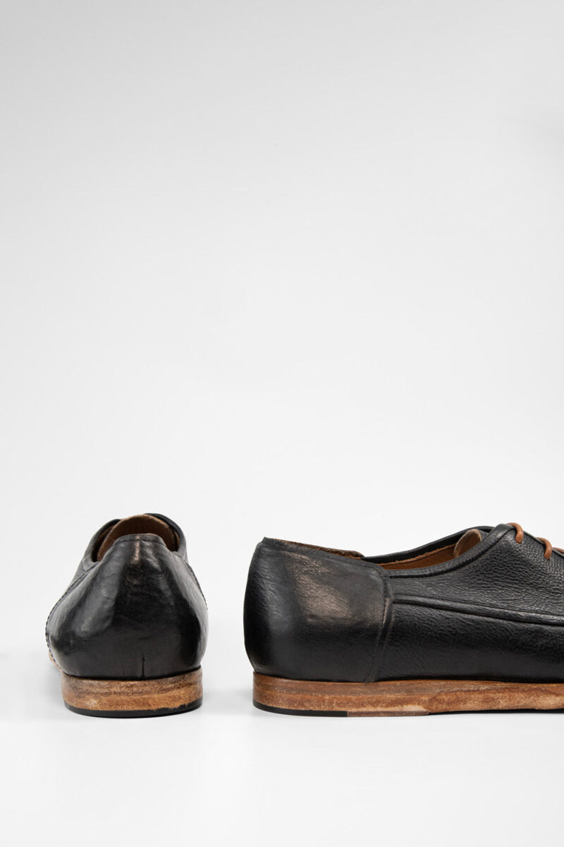 BRUCE rugged-black derby shoes. - Image 8