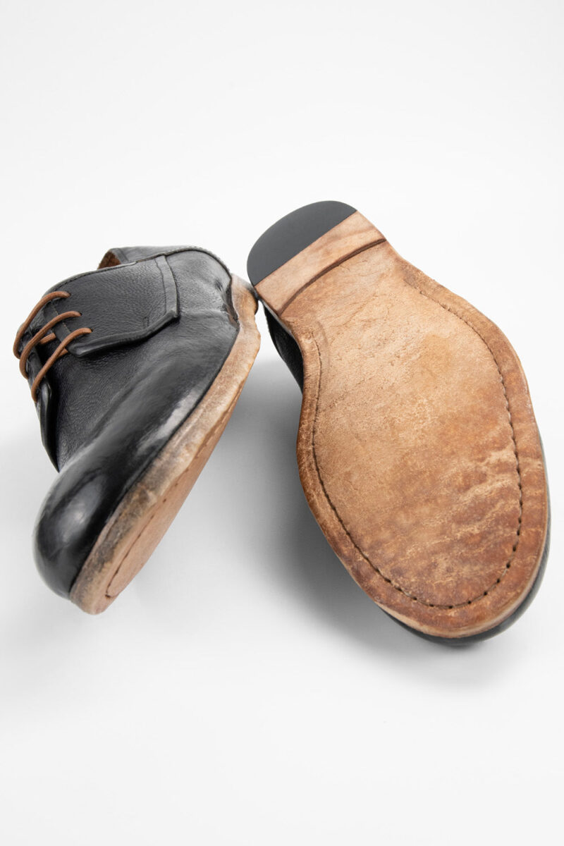 BRUCE rugged-black derby shoes. - Image 2