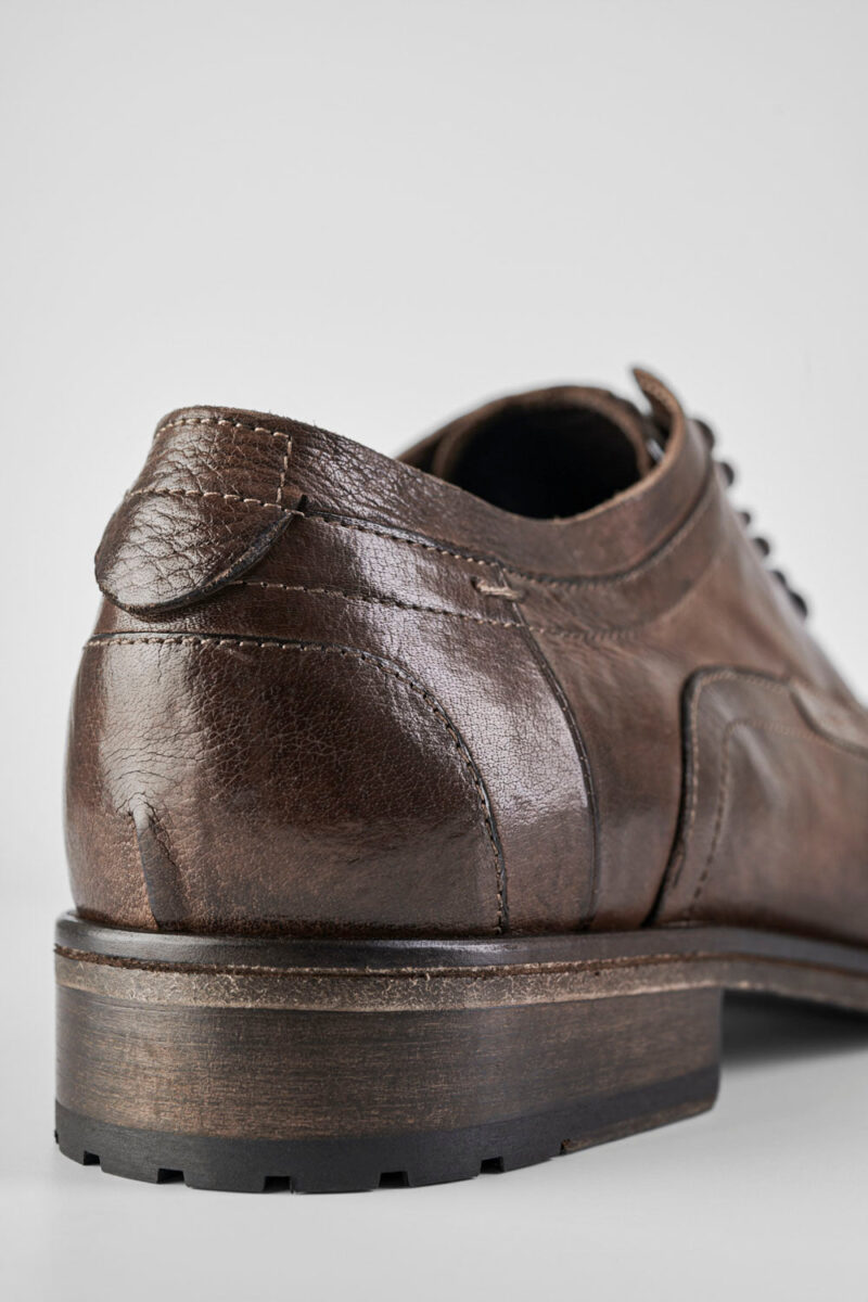 CURZON husk-brown derby shoes. - Image 7