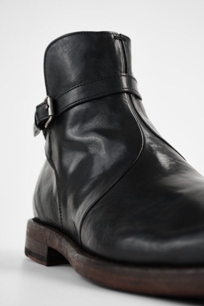 EYTON imperial-black laceless ankle boots. - Image 2