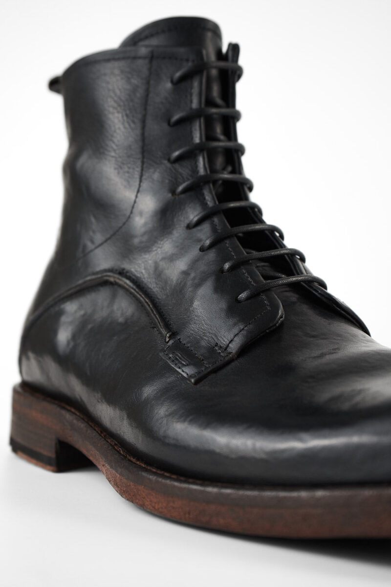 EYTON imperial-black military boots. - Image 7