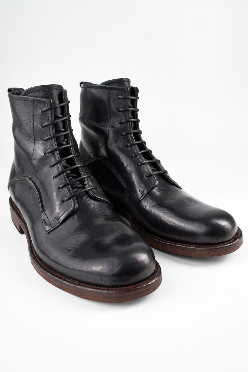 EYTON imperial-black military boots. - Image 2