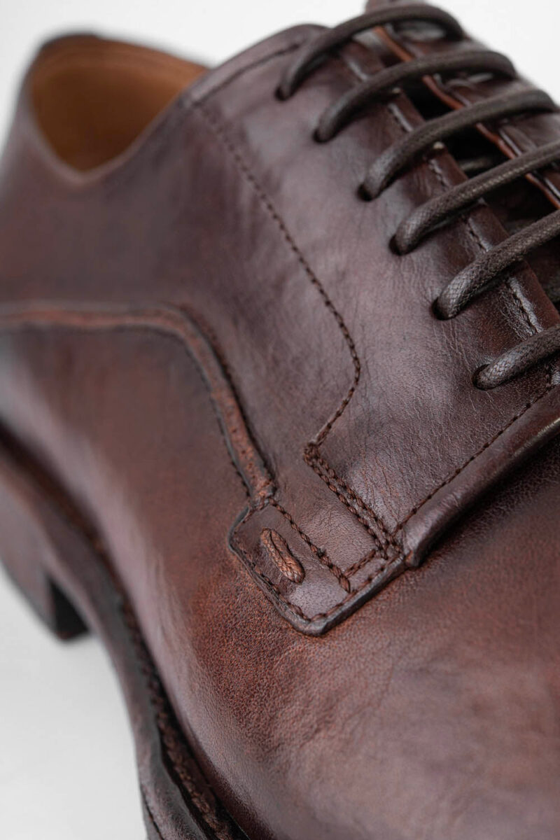 EYTON raw-timber derby shoes. - Image 8