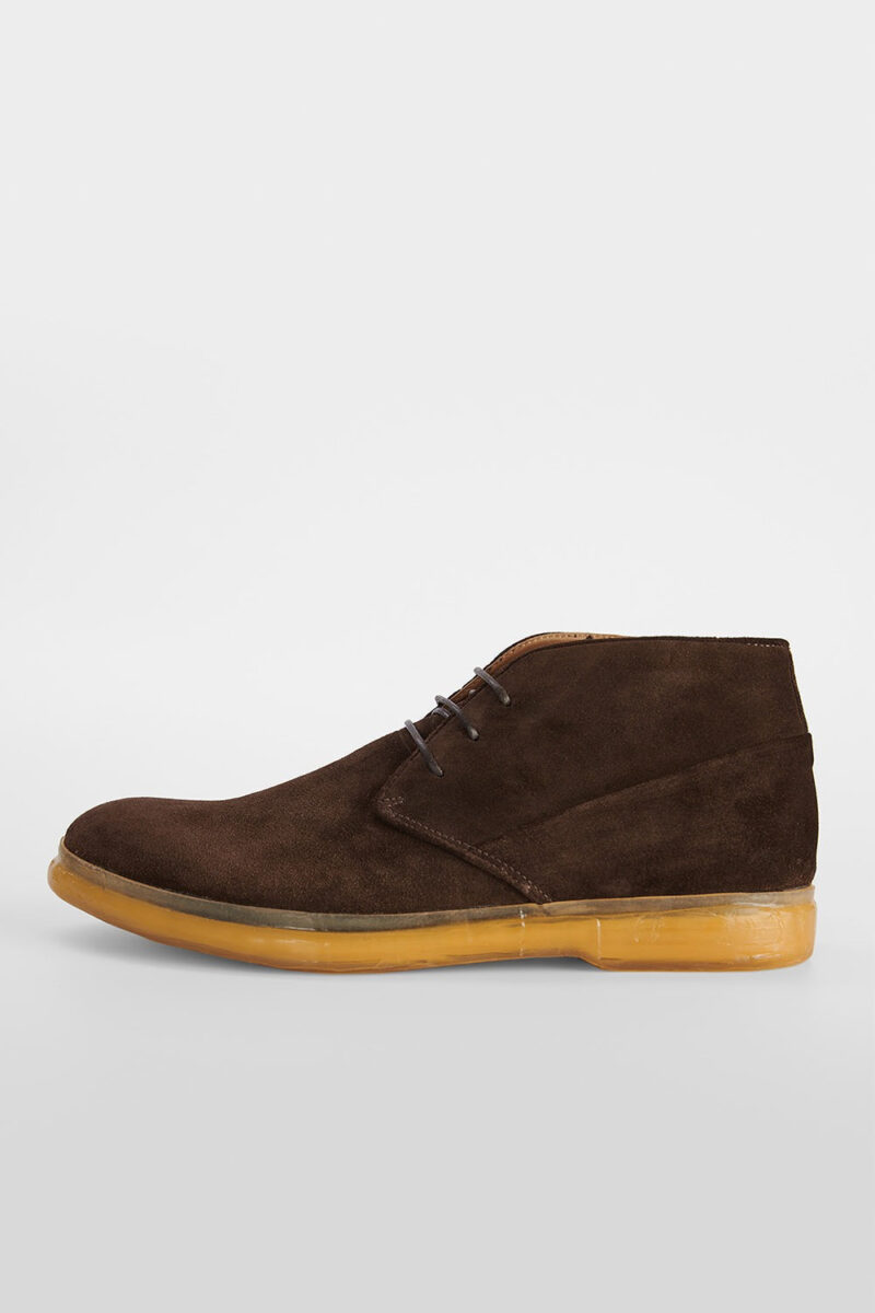 HAMPTON java-brown suede chukka boots. - Image 10