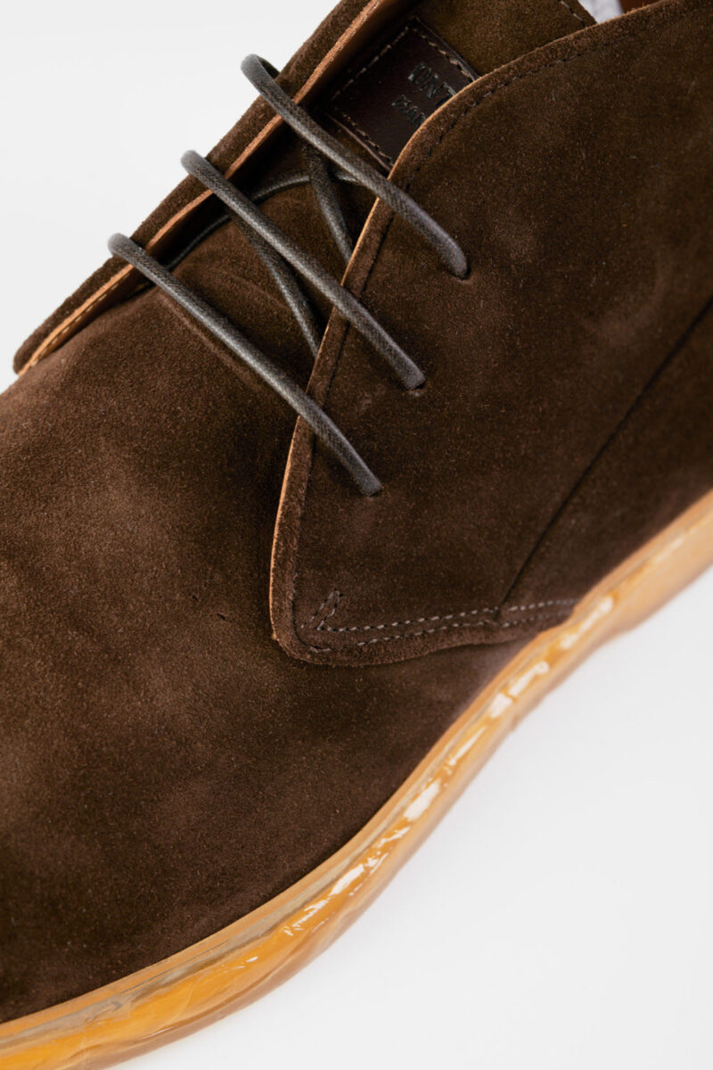 HAMPTON java-brown suede chukka boots. - Image 9