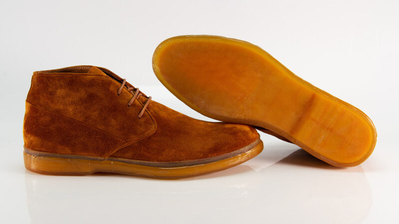 HAMPTON canyon-dust suede chukka boots. - Image 8