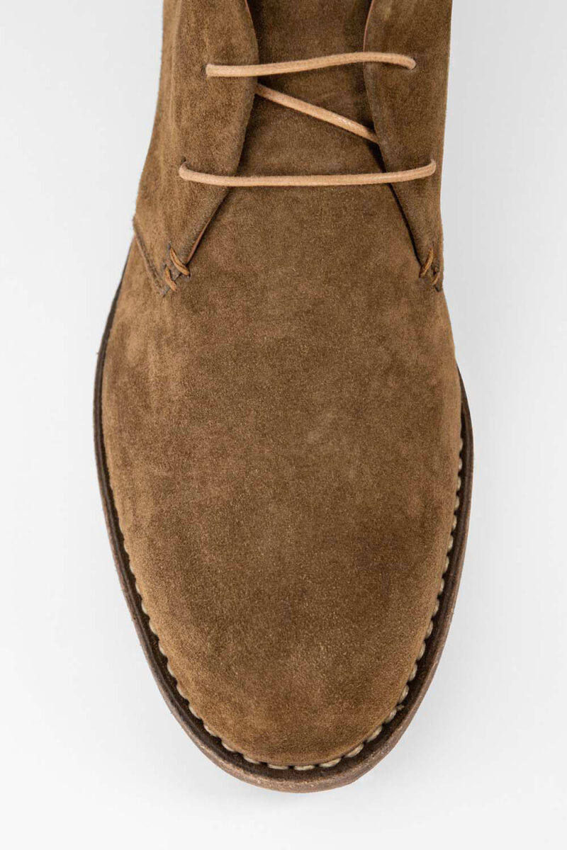 HAVEN desert-dust suede chukka boots. - Image 7