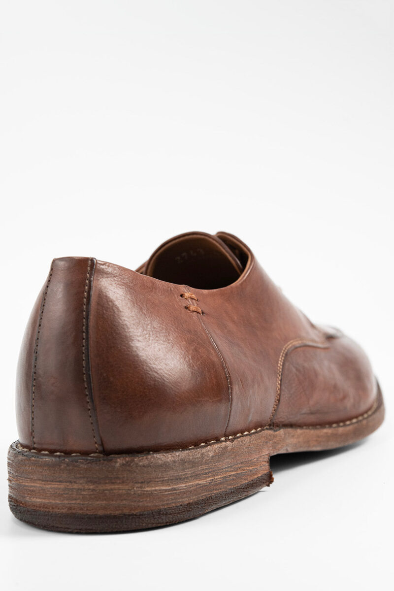 HAVEN rusty-brown apron derby shoes. - Image 6