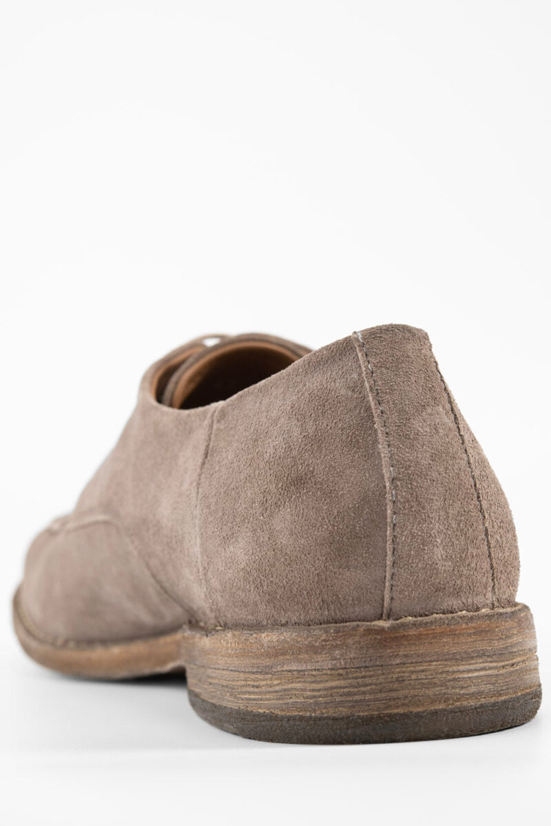 HAVEN sandstone suede apron derby shoes. - Image 8