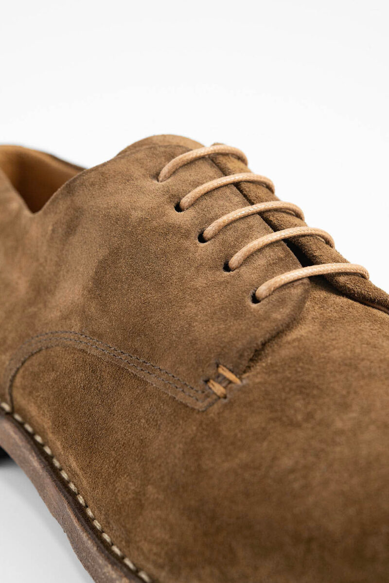 HAVEN desert-dust suede derby shoes. - Image 6