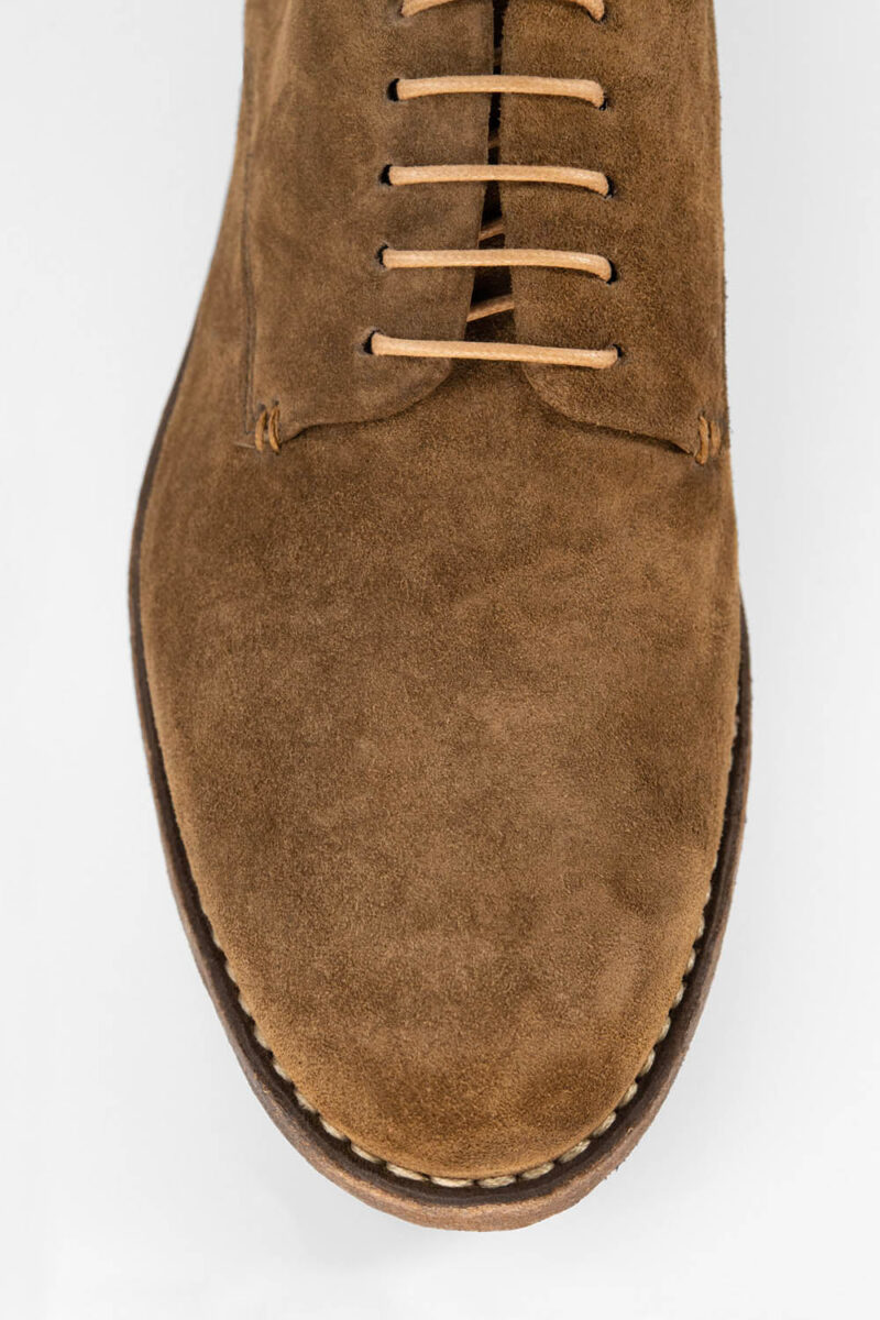 HAVEN desert-dust suede derby shoes. - Image 7