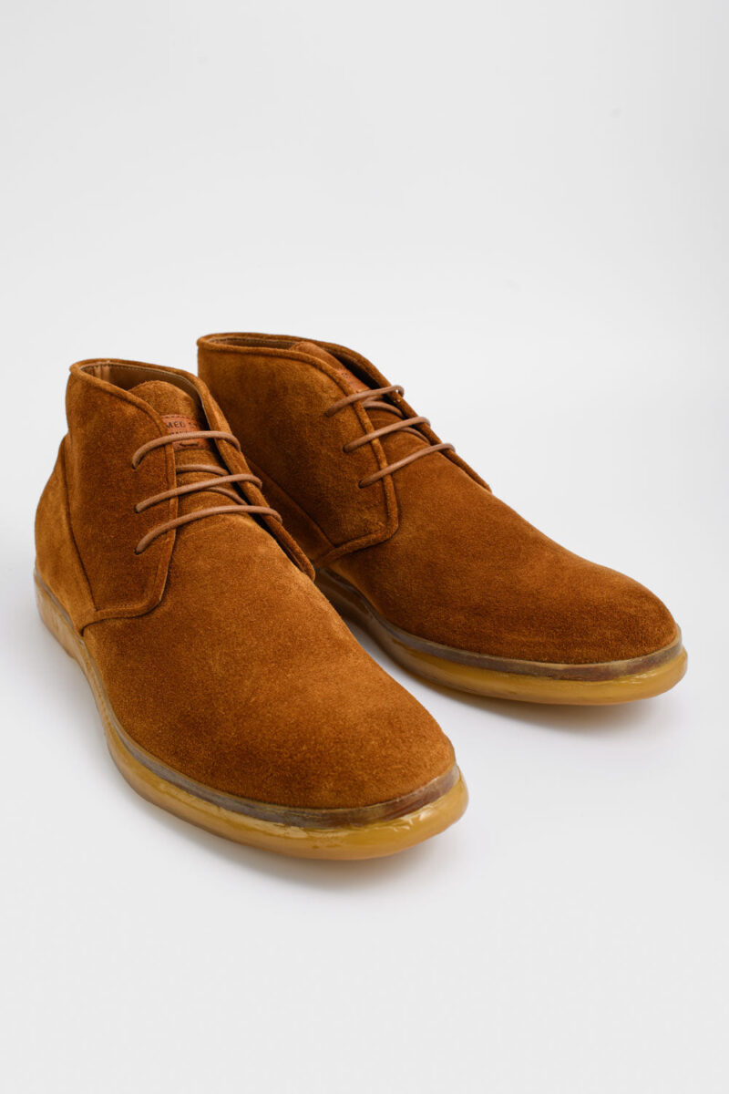 HAMPTON canyon-dust suede chukka boots. - Image 3