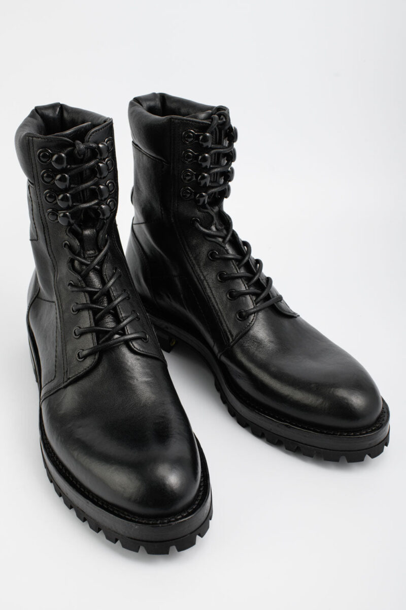 CAMDEN urban-black tactical combat boots. - Image 2