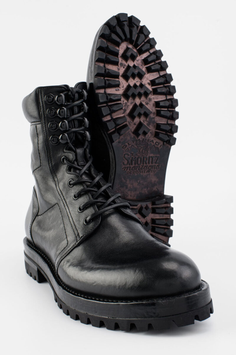 CAMDEN urban-black tactical combat boots. - Image 4