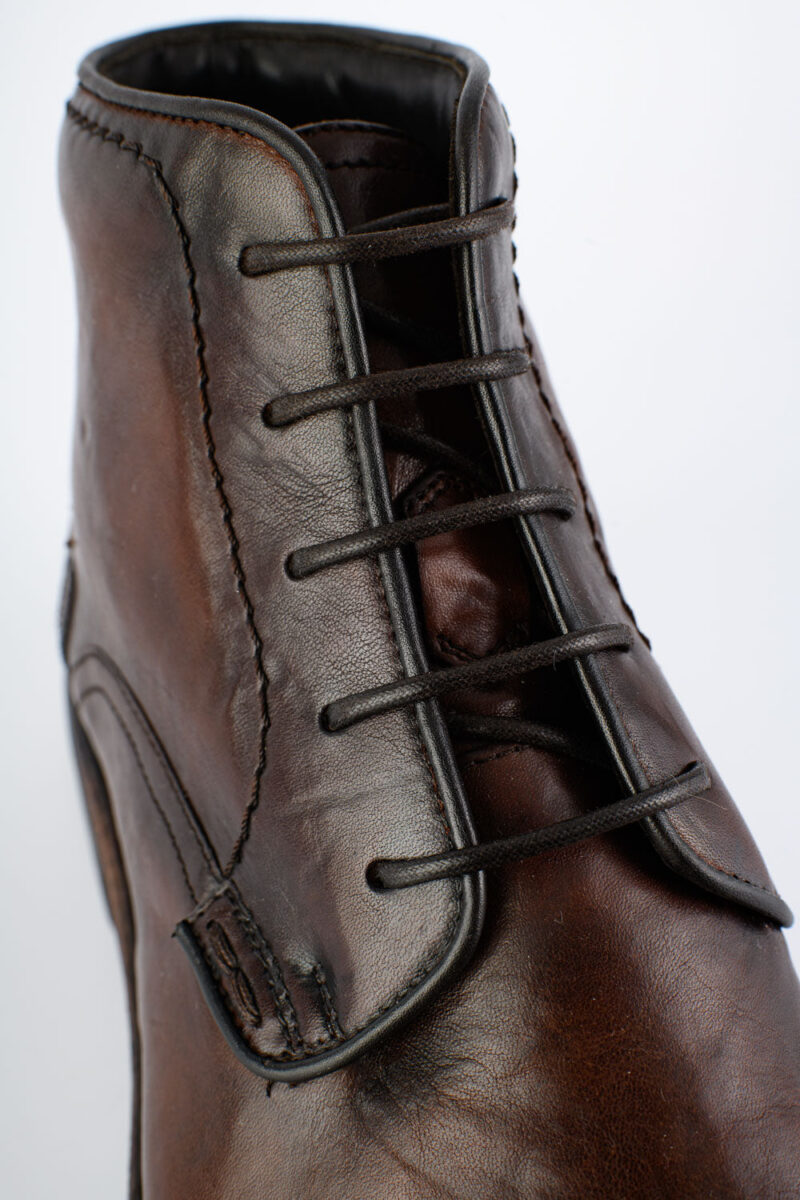 LENNOX chestnut ankle boots. - Image 11