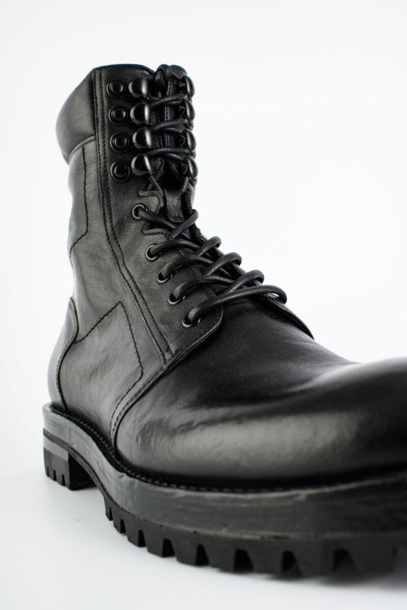 CAMDEN urban-black tactical combat boots. - Image 3