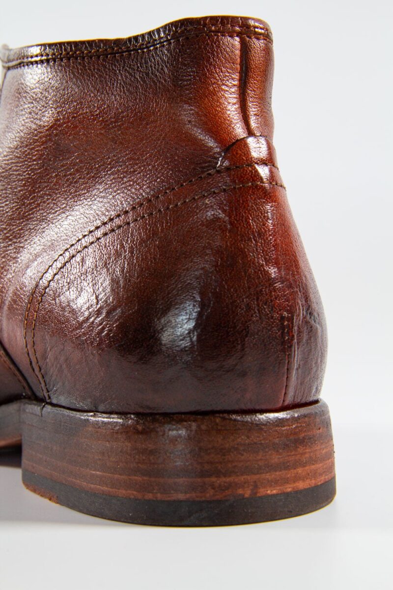 ASTON brandy-brown chukka boots. - Image 7