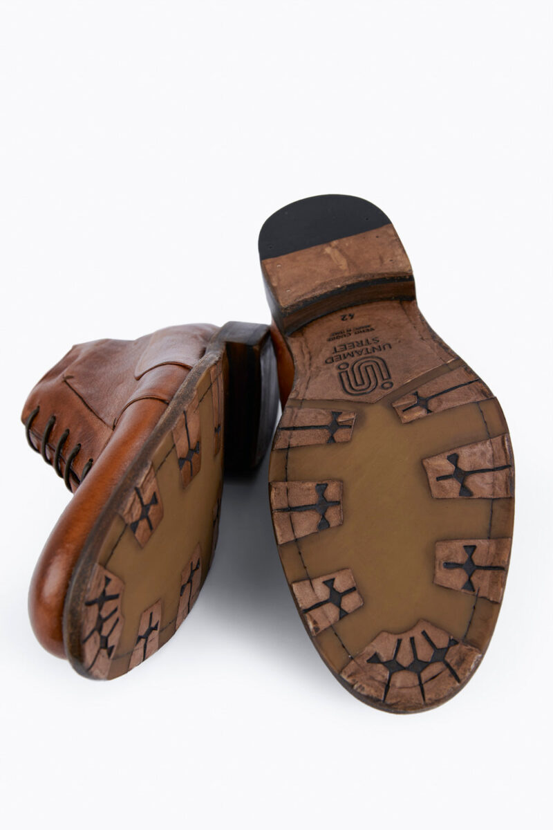 KNIGHTON EDGE rich-cognac chukka boots. - Image 2