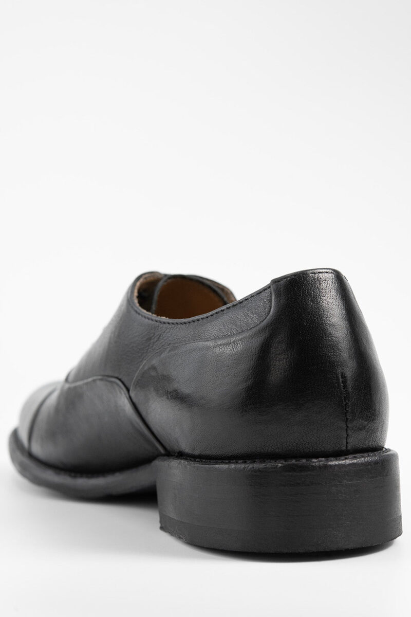 KNIGHTON iron-black oxford shoes. - Image 7