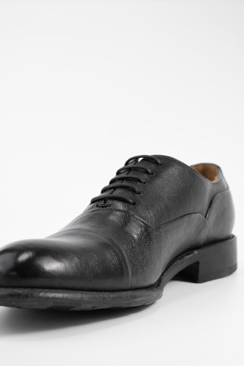 KNIGHTON iron-black oxford shoes. - Image 10