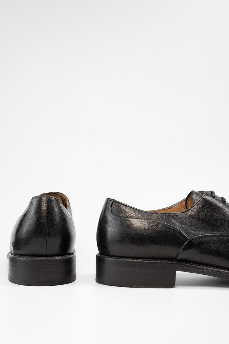 KNIGHTON iron-black oxford shoes. - Image 12