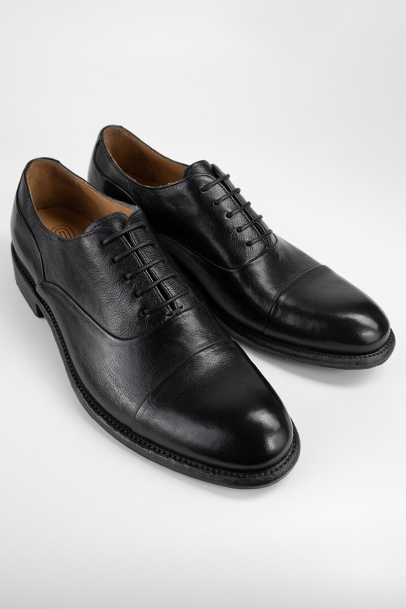 KNIGHTON iron-black oxford shoes. - Image 2