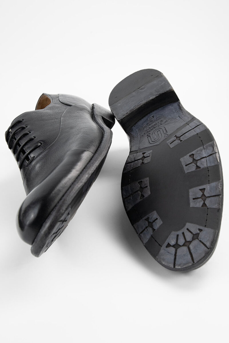 KNIGHTON iron-black oxford shoes. - Image 5