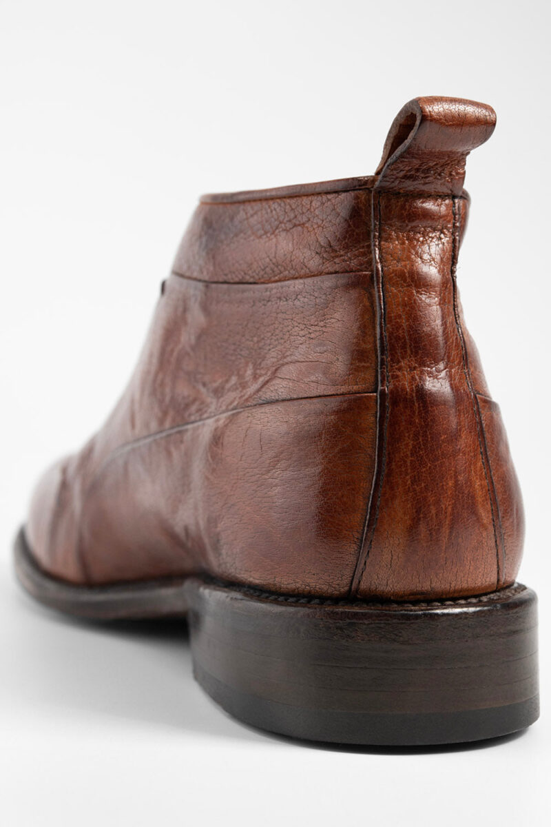 KNIGHTON EDGE rich-cognac chukka boots. - Image 7