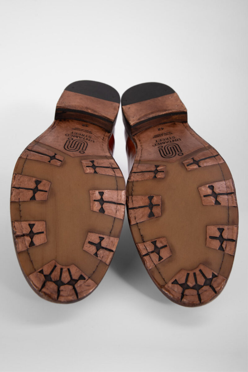 KNIGHTON EDGE rich-cognac chukka boots. - Image 6