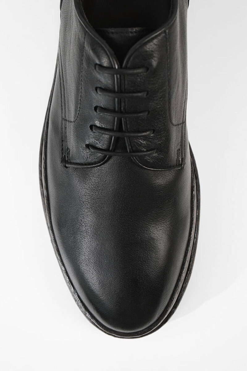 LAMBETH jet-black welted derby shoes. - Image 18