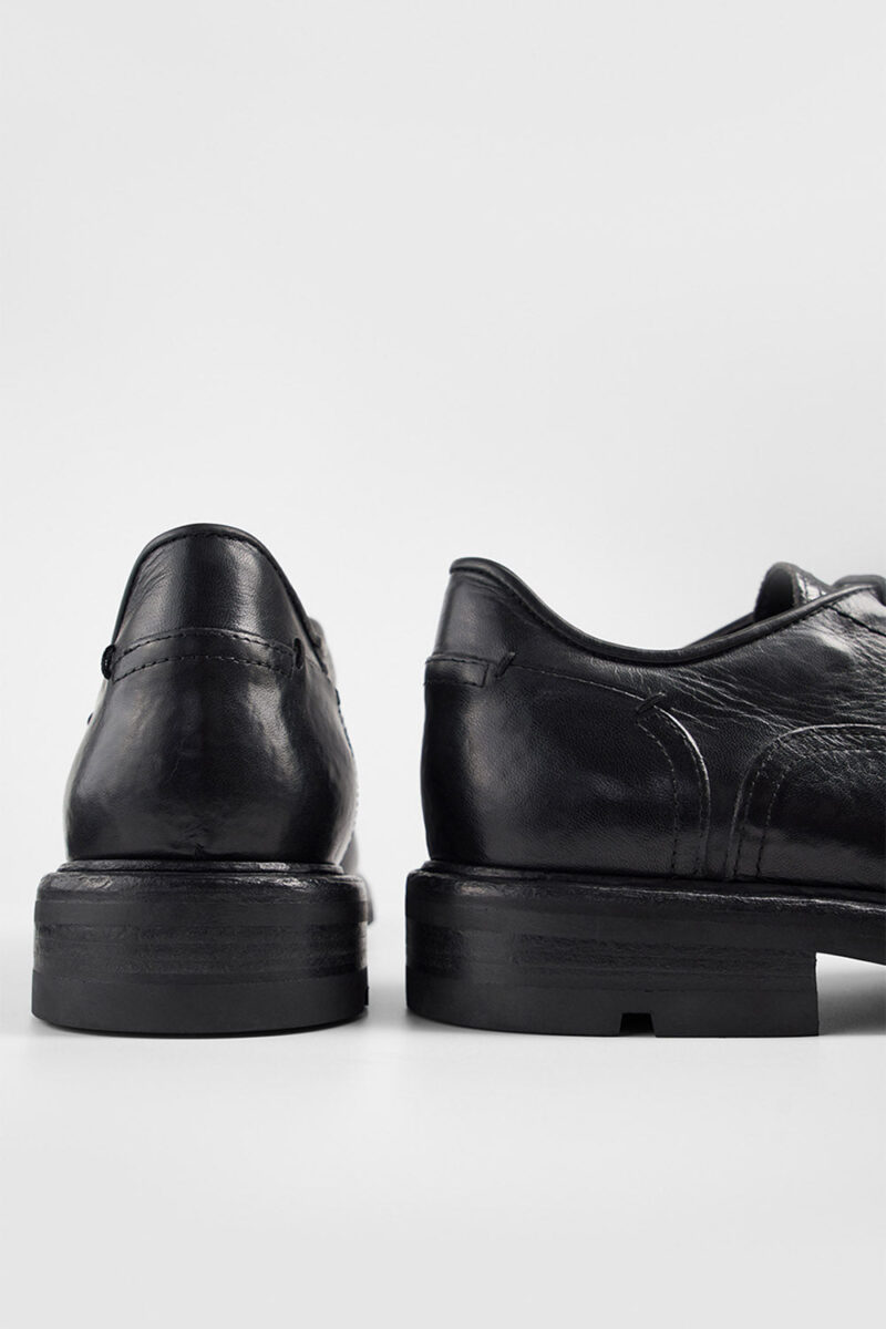 LENNOX urban-black derby shoes. - Image 7