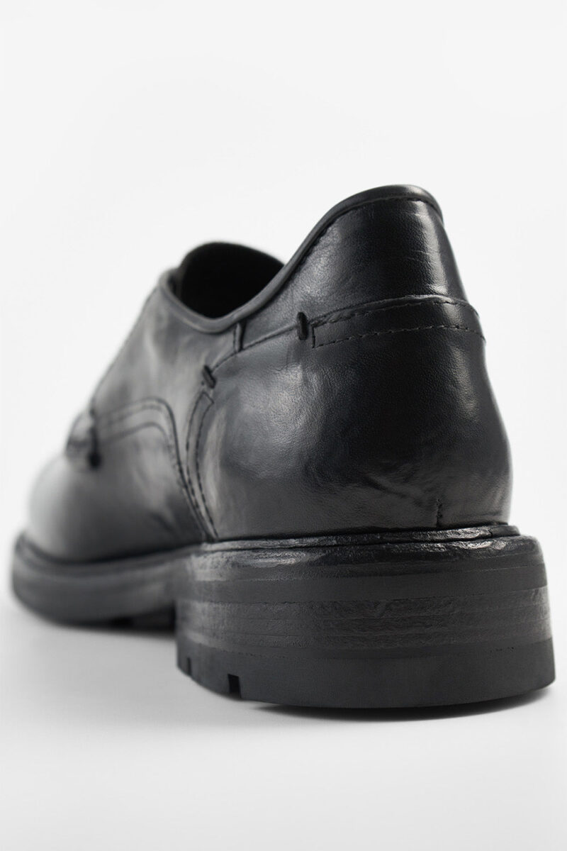 LENNOX urban-black derby shoes. - Image 5