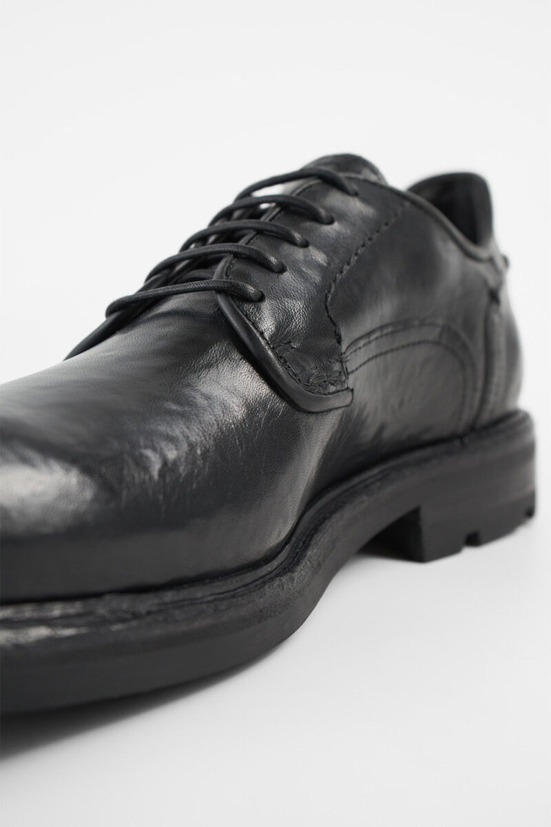 LENNOX urban-black derby shoes. - Image 4