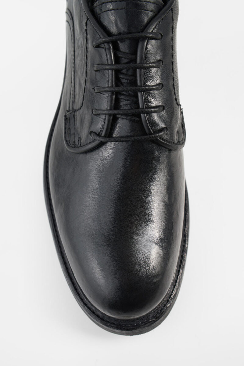 LENNOX urban-black derby shoes. - Image 6