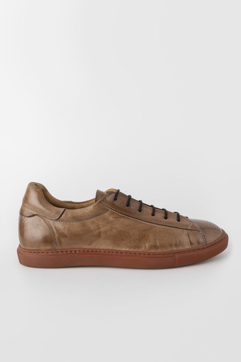 PUTNEY sand-dust latex sneakers.