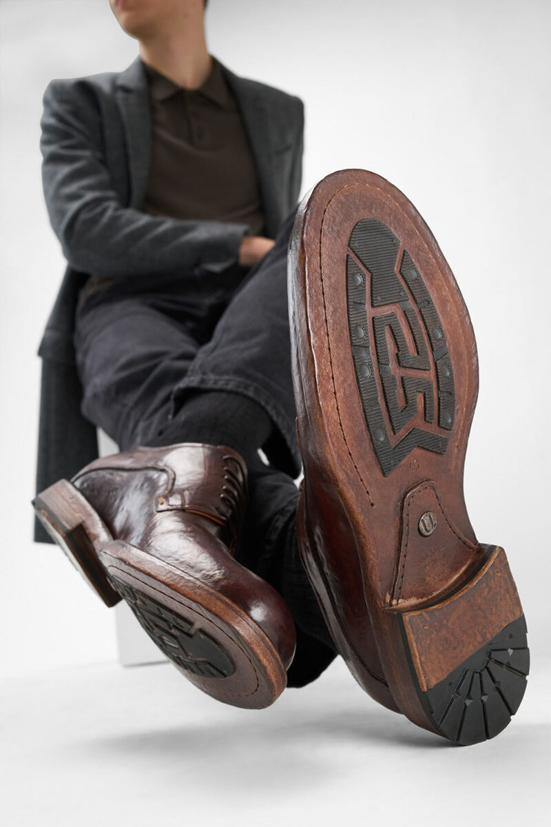 EYTON raw-timber derby shoes. - Image 3