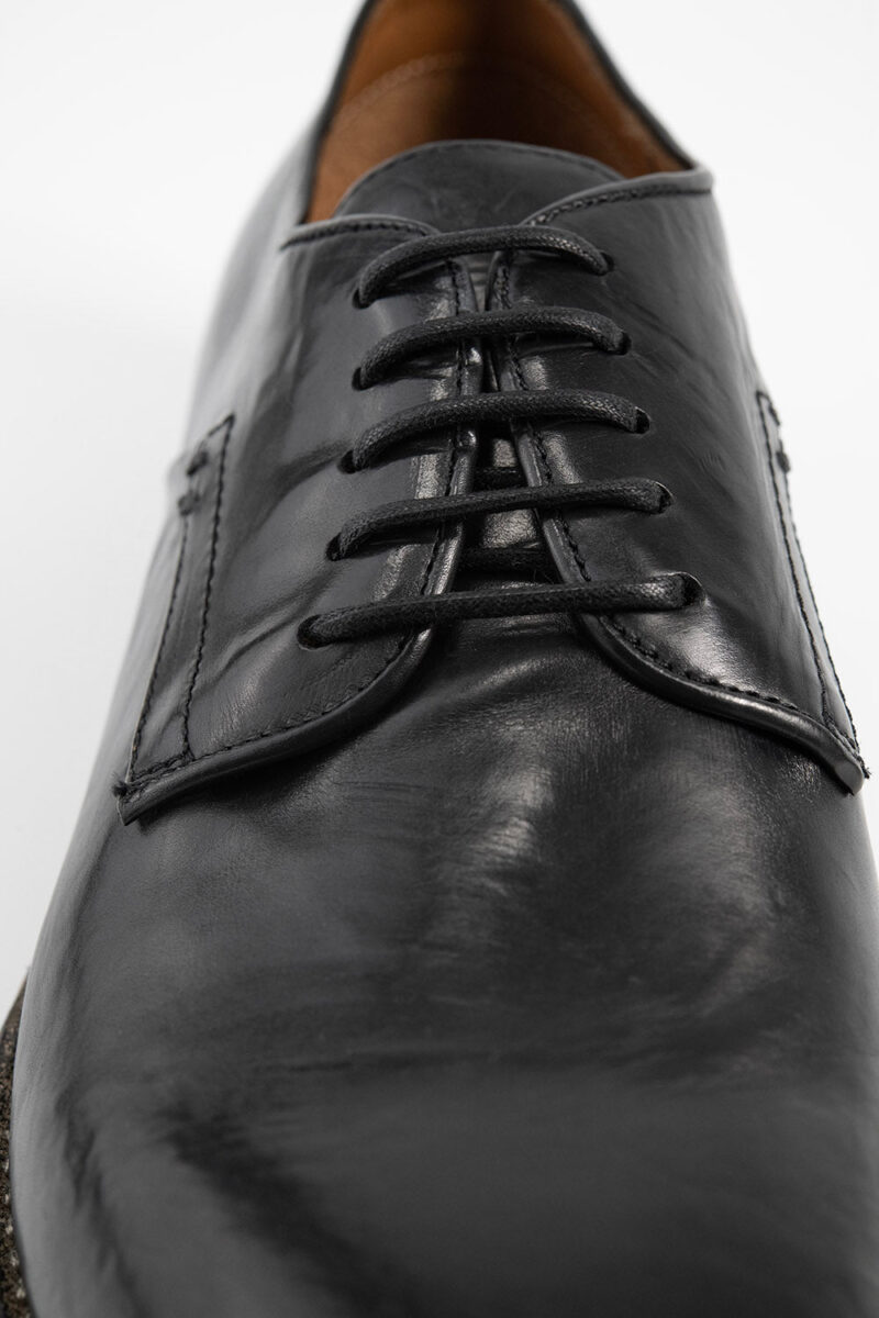 PARKER royal-black derby shoes. - Image 9