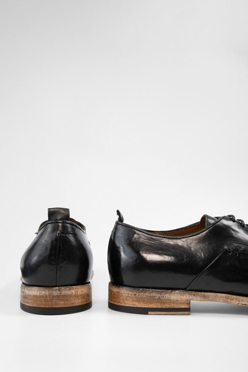 PARKER royal-black derby shoes. - Image 8