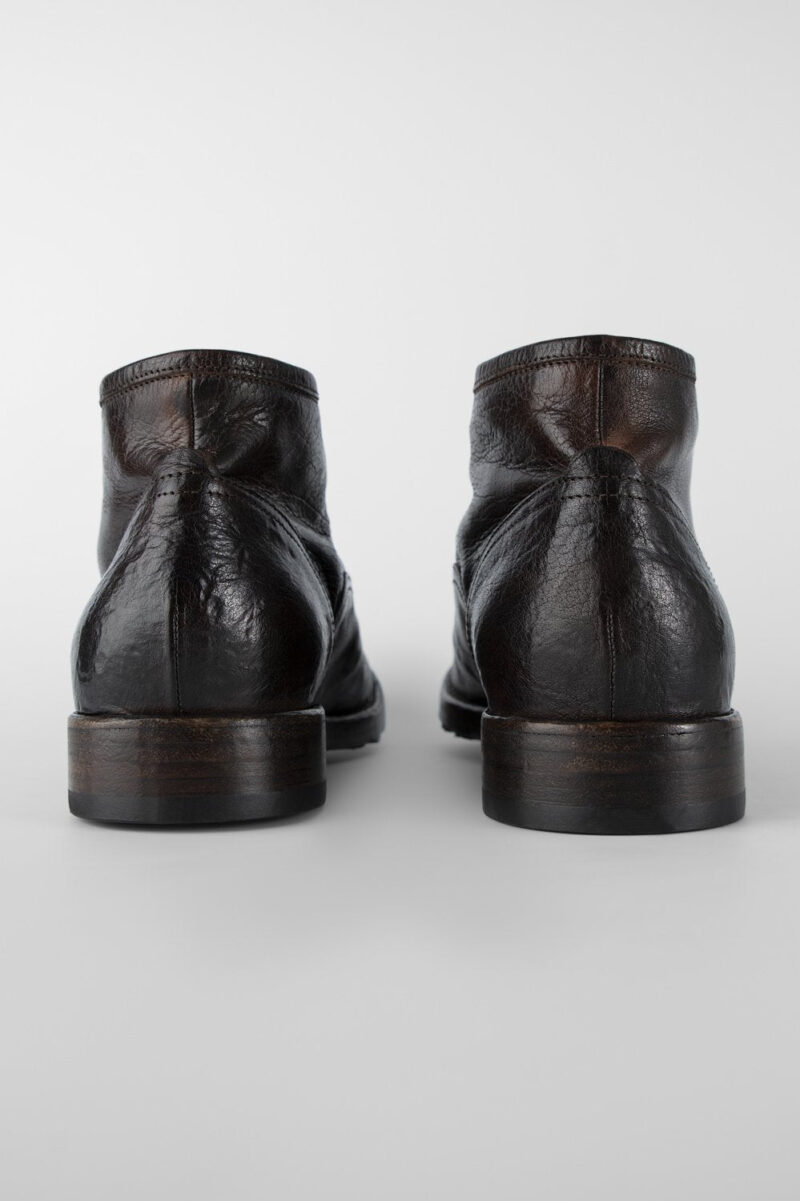 ASTON cigar-brown chukka boots. - Image 9