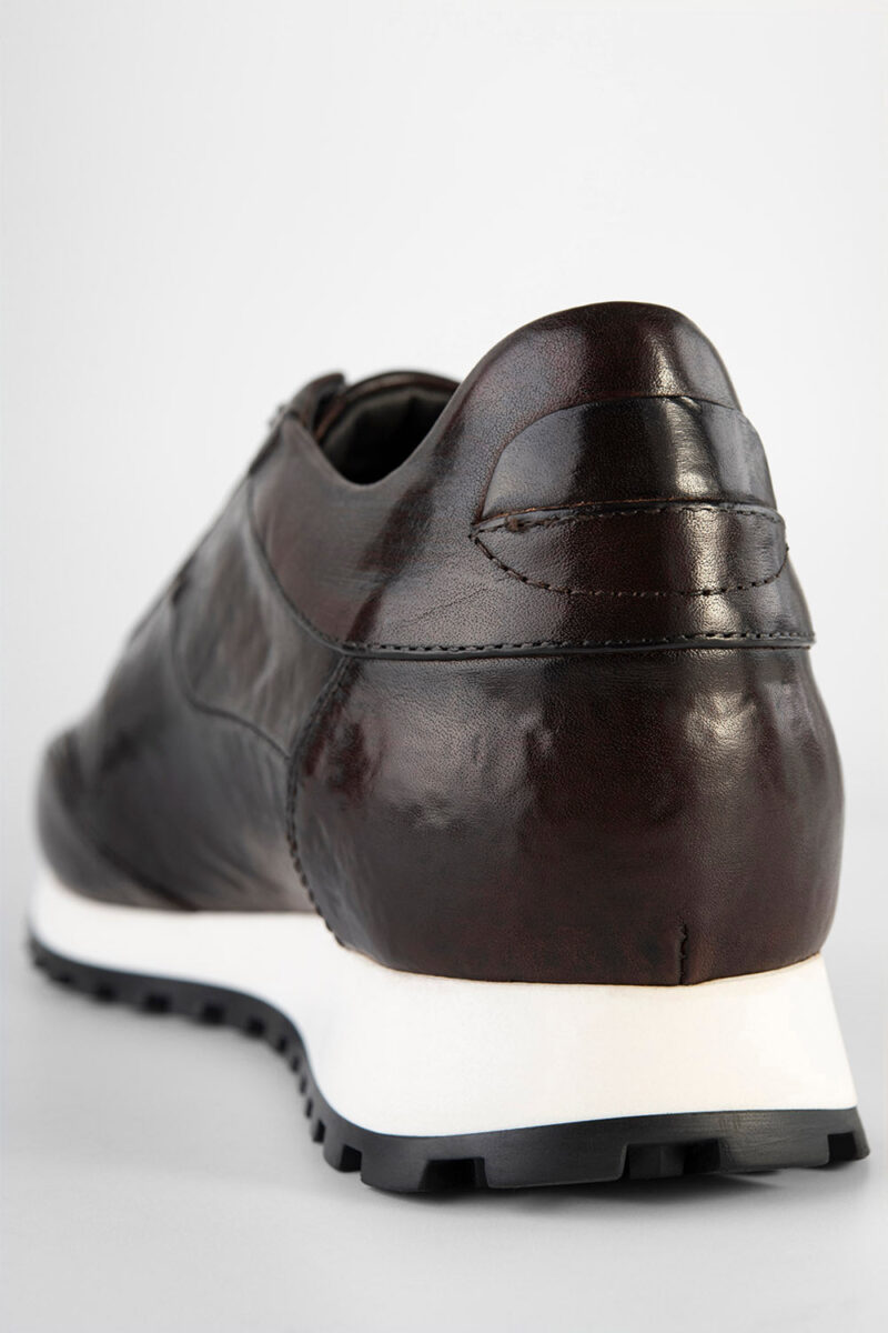 SOHO ROGUE dark-cocoa distressed runners. - Image 5