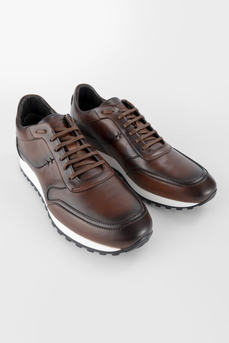 SOHO cocoa-brown patina runners. - Image 3