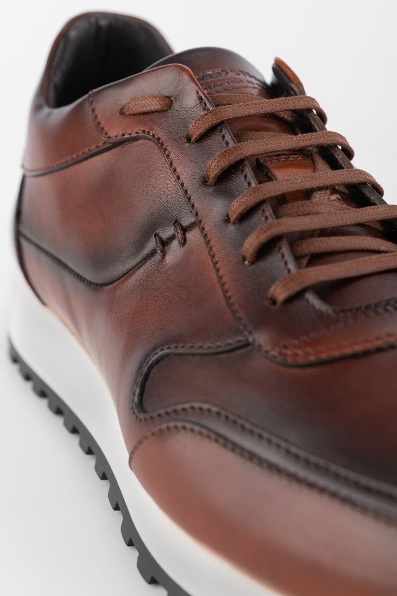 SOHO cocoa-brown patina runners. - Image 4