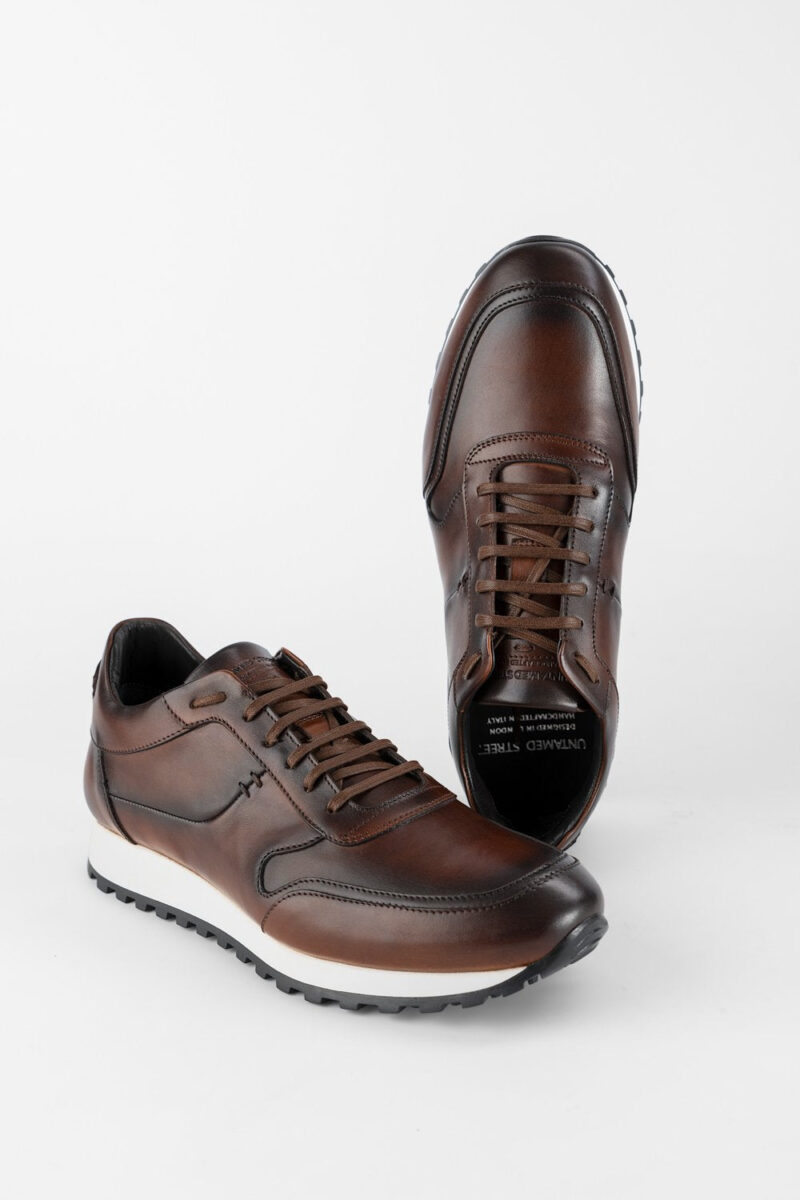 SOHO cocoa-brown patina runners. - Image 8